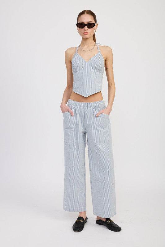 HALTER NECK BUSTIER TOP - Shop Style & More | Fresh Looks, Everyday Deals & Free Shipping