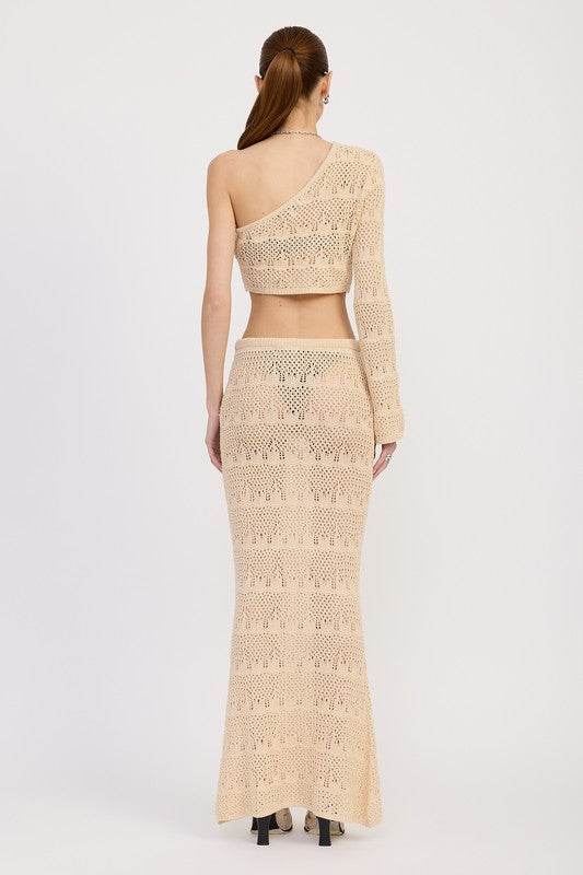 ONE SHOULDER CROCHET CROP TOP - Shop Style & More | Fresh Looks, Everyday Deals & Free Shipping