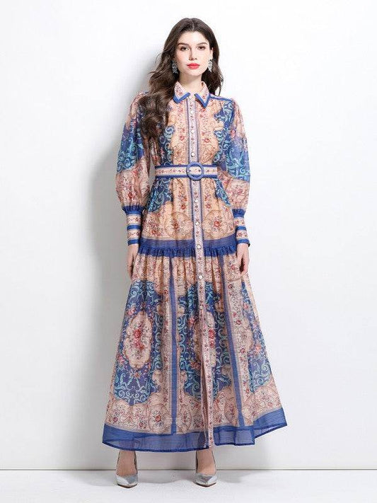 WOMEN FASHION CHIFFON MAXI DRESS - Shop Style & More | Fresh Looks, Everyday Deals & Free Shipping