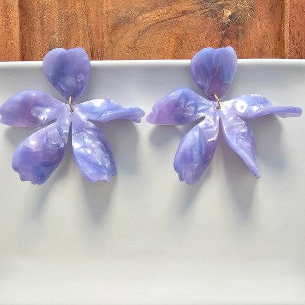 Jasmine Earrings - Lavender Haze - Shop Style & More | Fresh Looks, Everyday Deals & Free Shipping
