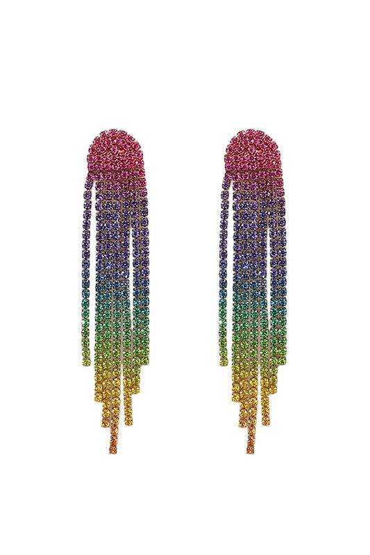 Rhinestone Drop Earrings - Shop Style & More | Fresh Looks, Everyday Deals & Free Shipping