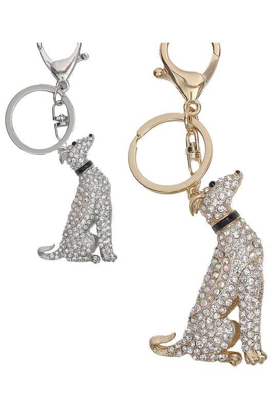 Sparkling Dog Keychain - Shop Style & More | Fresh Looks, Everyday Deals & Free Shipping