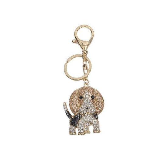 Sparkling Beagle Keychain - Shop Style & More | Fresh Looks, Everyday Deals & Free Shipping