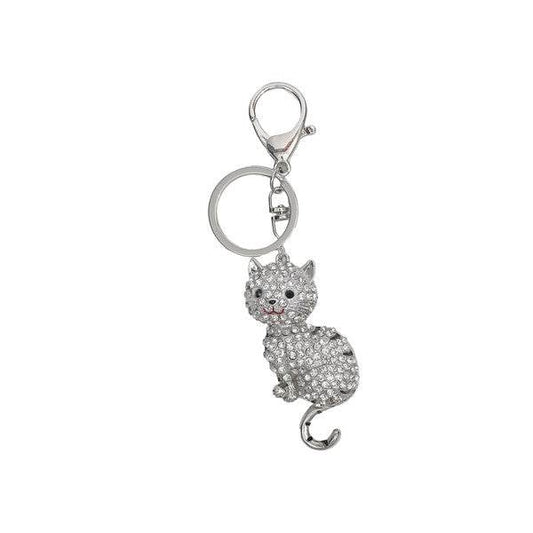 Sparkling Cat Keychain - Shop Style & More | Fresh Looks, Everyday Deals & Free Shipping