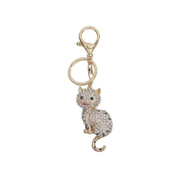 Sparkling Cat Keychain - Shop Style & More | Fresh Looks, Everyday Deals & Free Shipping