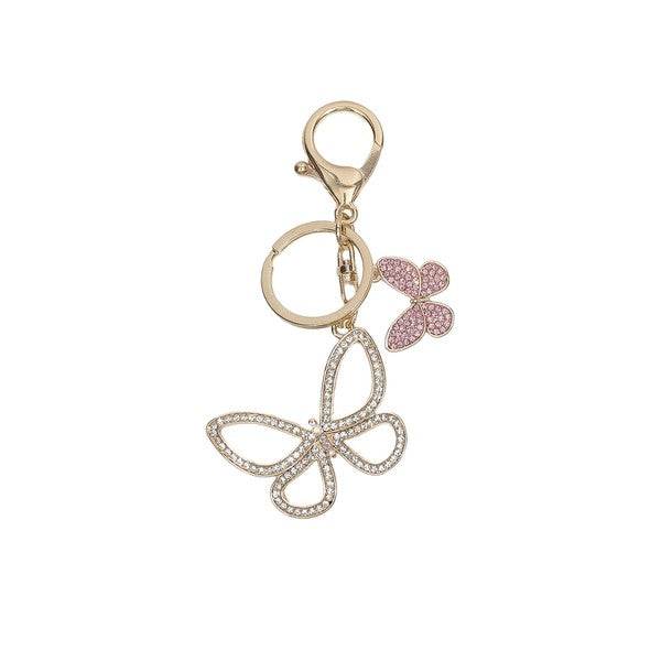 Sparkling Butterfly Keychain - Shop Style & More | Fresh Looks, Everyday Deals & Free Shipping