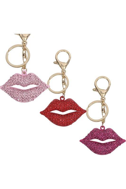 Sparkling Lip Keychain - Shop Style & More | Fresh Looks, Everyday Deals & Free Shipping