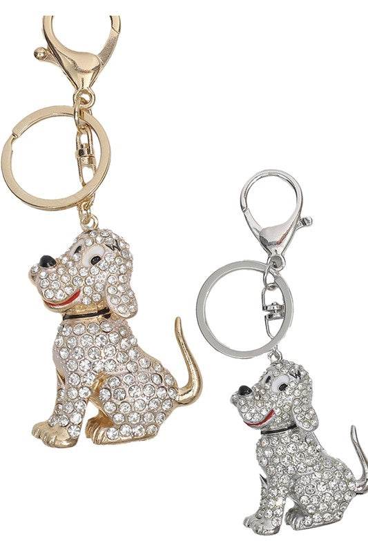 Sparkling Puppy Keychain - Shop Style & More | Fresh Looks, Everyday Deals & Free Shipping