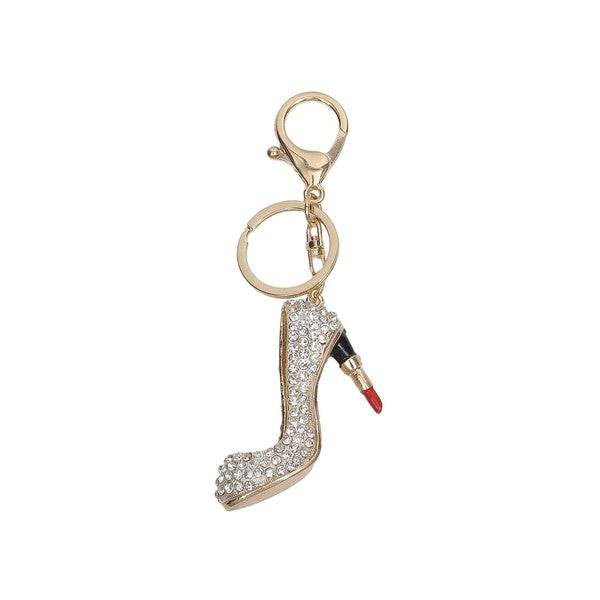 Sparkling High Heel & Lipstick Keychain - Shop Style & More | Fresh Looks, Everyday Deals & Free Shipping