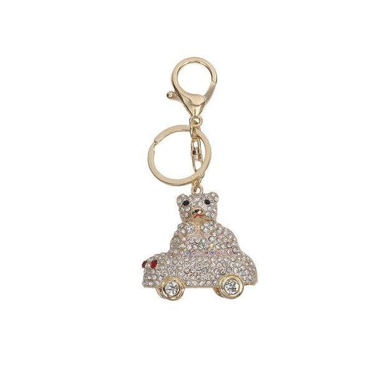 Sparkling Bear in Car Keychain - Shop Style & More | Fresh Looks, Everyday Deals & Free Shipping