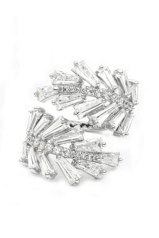 CZ Leaf Wrap Iconic Ring - Shop Style & More | Fresh Looks, Everyday Deals & Free Shipping