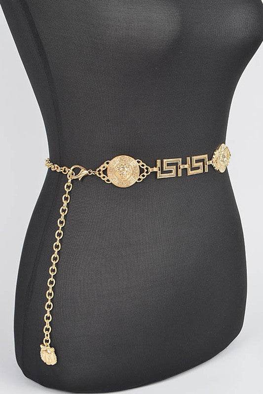 Medallion Iconic Fashion Chain Belt - Shop Style & More | Fresh Looks, Everyday Deals & Free Shipping