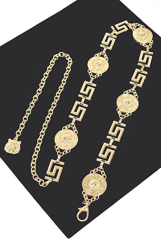 Medallion Iconic Fashion Chain Belt - Shop Style & More | Fresh Looks, Everyday Deals & Free Shipping
