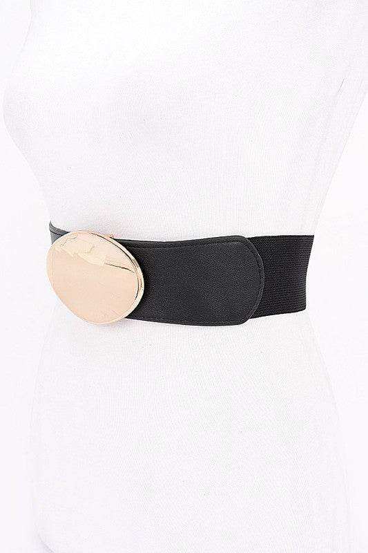 Shiny Buckle Classy Elastic Fashion Belt - Shop Style & More | Fresh Looks, Everyday Deals & Free Shipping
