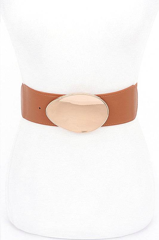 Shiny Buckle Classy Elastic Fashion Belt - Shop Style & More | Fresh Looks, Everyday Deals & Free Shipping