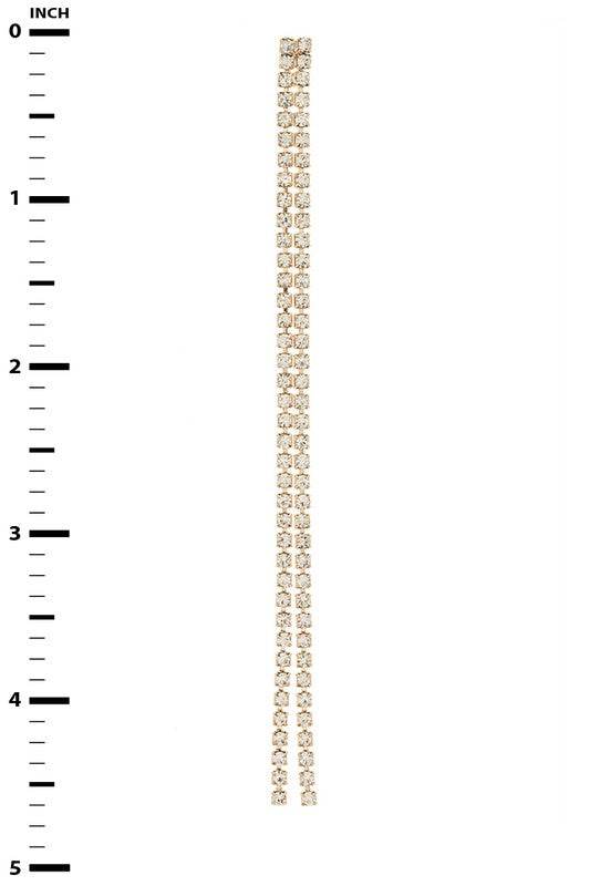 Rhinestone Long Drop Earrings - Shop Style & More | Fresh Looks, Everyday Deals & Free Shipping