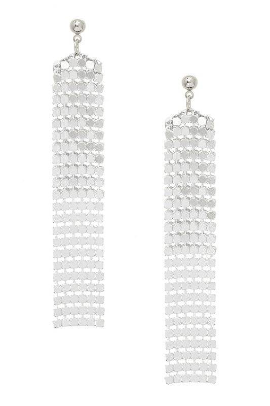 Chainmill Long Drop Iconic Earrings - Shop Style & More | Fresh Looks, Everyday Deals & Free Shipping