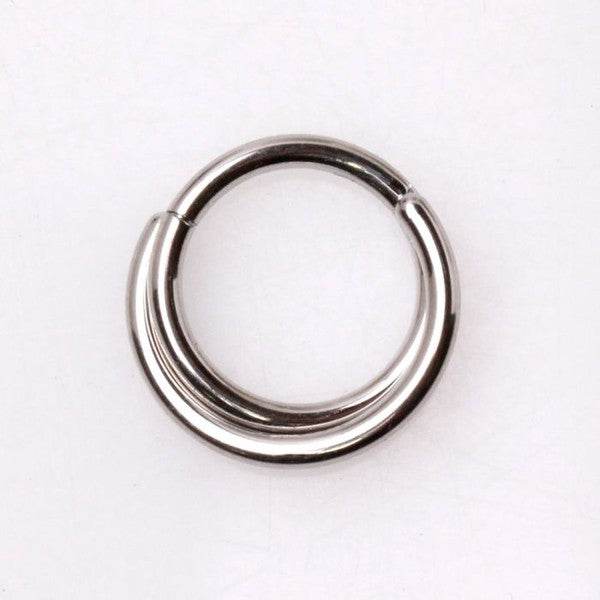 316L Stainless Steel Criss-Cross Hinged Clicker - Shop Style & More | Fresh Looks, Everyday Deals & Free Shipping
