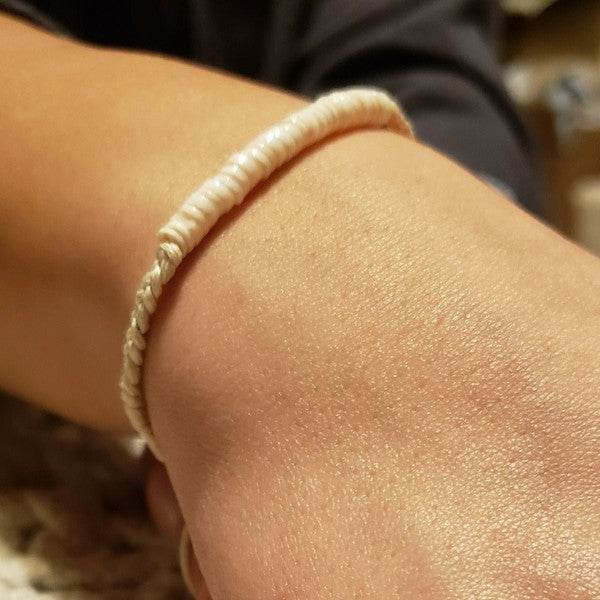Lakey Braided Puka Bracelet - Shop Style & More | Fresh Looks, Everyday Deals & Free Shipping