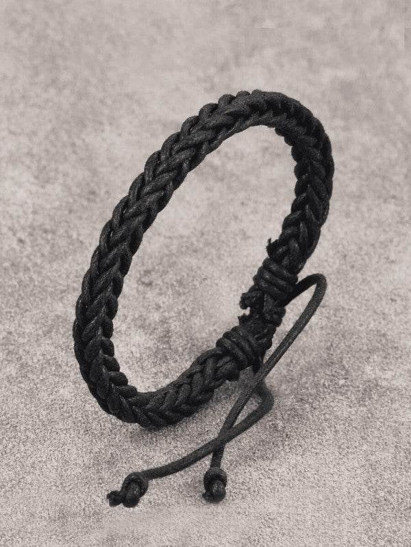 Men Solid Braided Bracelet - Shop Style & More | Fresh Looks, Everyday Deals & Free Shipping