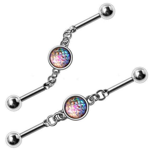 316L Stainless Steel Rainbow Cabochon Chain - Shop Style & More | Fresh Looks, Everyday Deals & Free Shipping