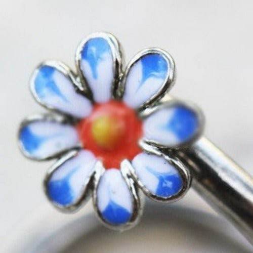 316L Stainless Steel Daisy Flower Cartilage Twist - Shop Style & More | Fresh Looks, Everyday Deals & Free Shipping