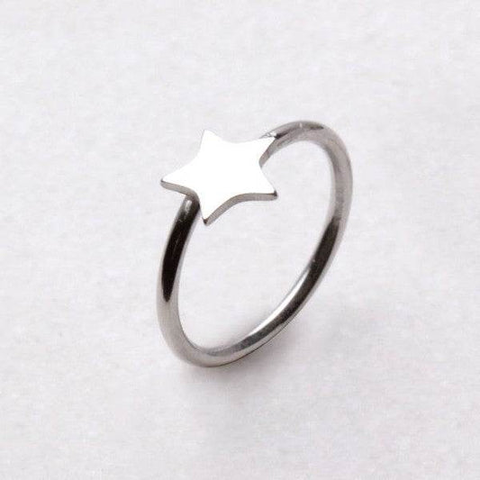 316L Surgical Steel Annealed Star Nose Hoop - Shop Style & More | Fresh Looks, Everyday Deals & Free Shipping