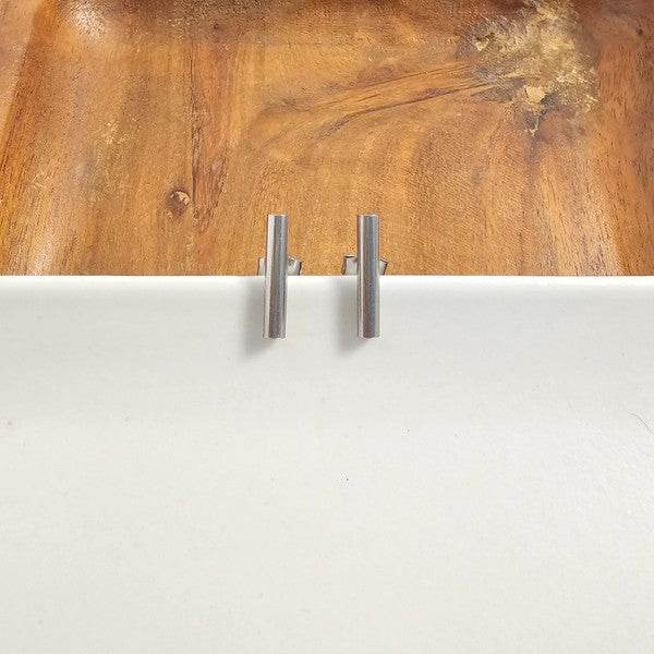 Luxe Bar Studs - Silver - Shop Style & More | Fresh Looks, Everyday Deals & Free Shipping
