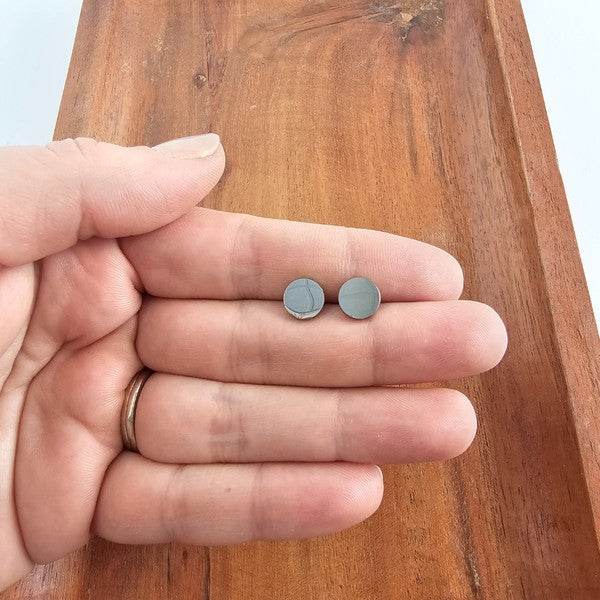 Luxe Circle Studs - Silver - Shop Style & More | Fresh Looks, Everyday Deals & Free Shipping