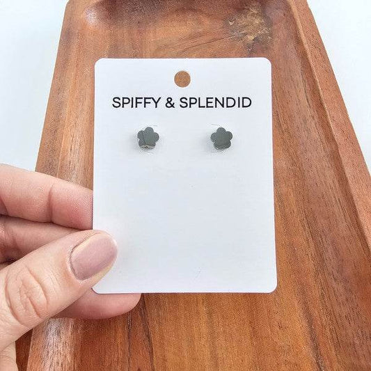 Luxe Flower Studs - Silver - Shop Style & More | Fresh Looks, Everyday Deals & Free Shipping