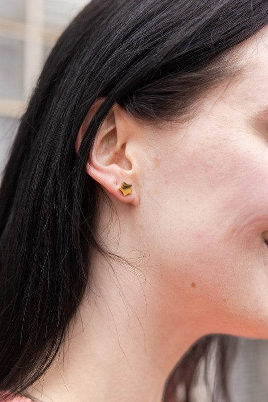 Luxe Star Studs - Gold - Shop Style & More | Fresh Looks, Everyday Deals & Free Shipping