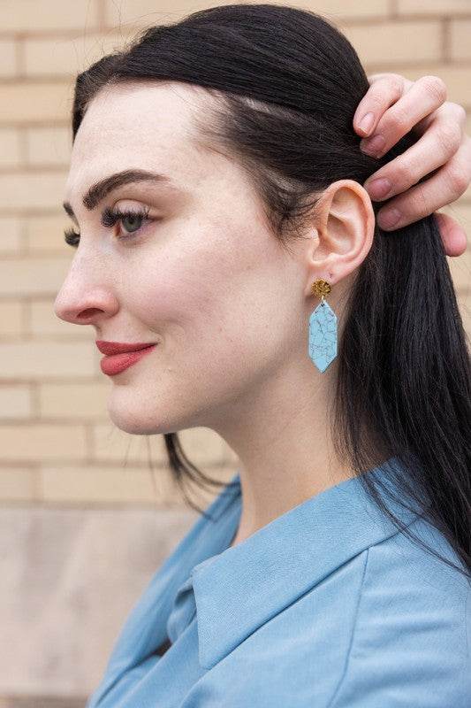 Gemma Earrings - Turquoise - Shop Style & More | Fresh Looks, Everyday Deals & Free Shipping
