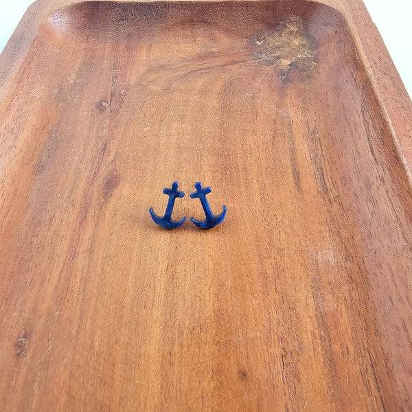 Anchor Studs - Navy - Shop Style & More | Fresh Looks, Everyday Deals & Free Shipping