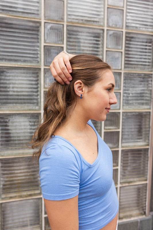 Anchor Studs - Navy - Shop Style & More | Fresh Looks, Everyday Deals & Free Shipping