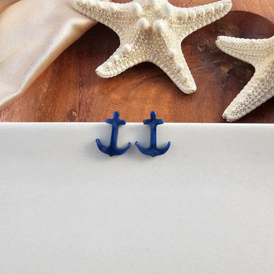 Anchor Studs - Navy - Shop Style & More | Fresh Looks, Everyday Deals & Free Shipping