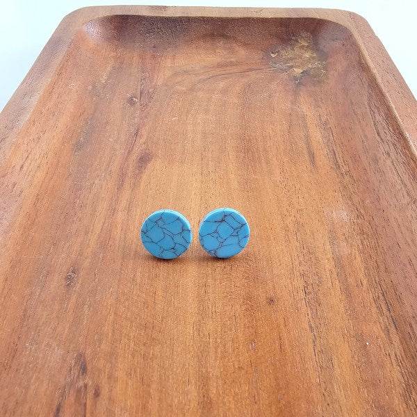 Sophie Studs - Turquoise - Shop Style & More | Fresh Looks, Everyday Deals & Free Shipping