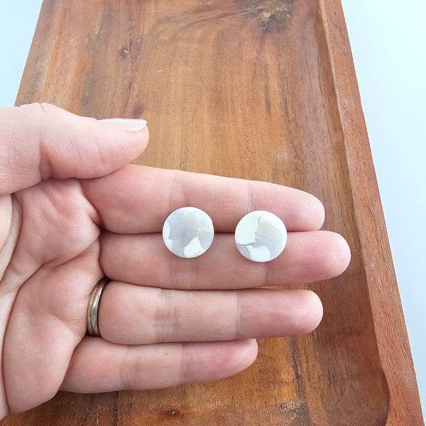 Sophie Studs - Breezy White - Shop Style & More | Fresh Looks, Everyday Deals & Free Shipping