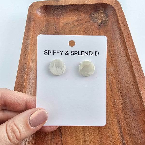 Sophie Studs - Breezy White - Shop Style & More | Fresh Looks, Everyday Deals & Free Shipping