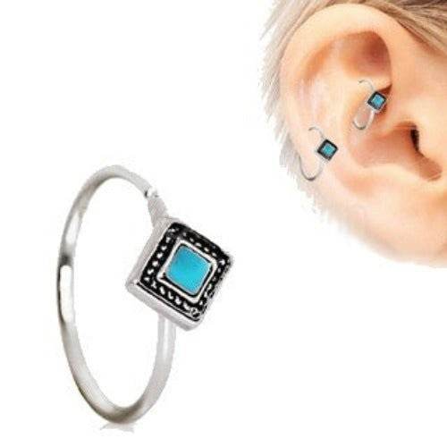 316L Stainless Steel Rhombus Cut Turquoise - Shop Style & More | Fresh Looks, Everyday Deals & Free Shipping
