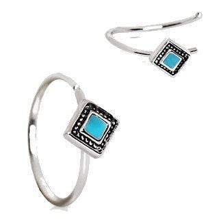 316L Stainless Steel Rhombus Cut Turquoise - Shop Style & More | Fresh Looks, Everyday Deals & Free Shipping