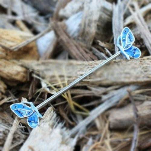 316L Stainless Steel Double Blue Butterfly - Shop Style & More | Fresh Looks, Everyday Deals & Free Shipping