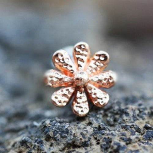 Rose Gold Plated Daisy Flower Cartilage Earring - Shop Style & More | Fresh Looks, Everyday Deals & Free Shipping
