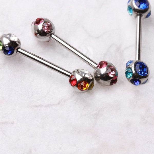 316L Surgical Steel Nipple Bar with Multi - Shop Style & More | Fresh Looks, Everyday Deals & Free Shipping