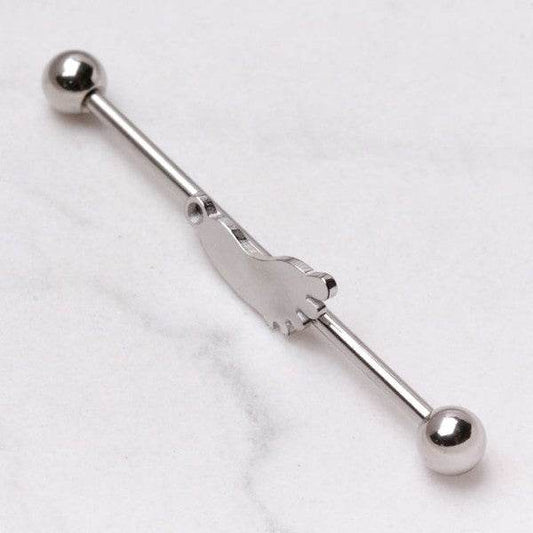 316L Surgical Steel Industrial Barbell Barefoot - Shop Style & More | Fresh Looks, Everyday Deals & Free Shipping