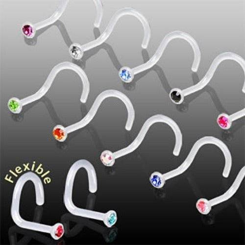 PTFE Nose Screw with Press Fit CZ - Shop Style & More | Fresh Looks, Everyday Deals & Free Shipping