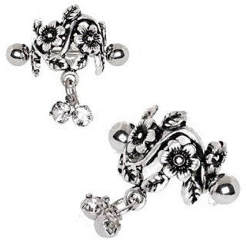Antique Floral Cartilage Cuff Earring - Shop Style & More | Fresh Looks, Everyday Deals & Free Shipping