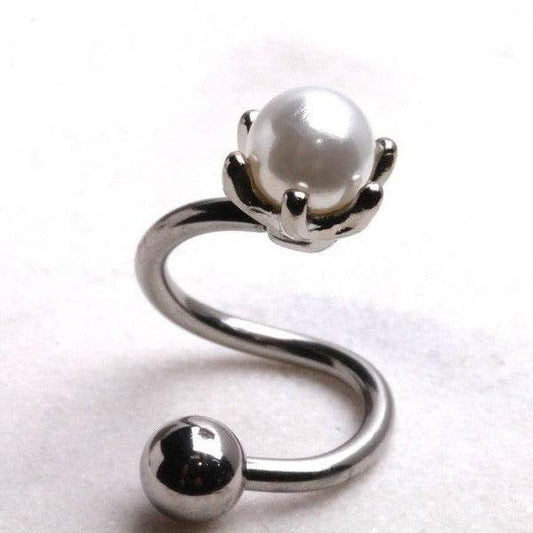 Pearl Twist Navel Belly Ring - Shop Style & More | Fresh Looks, Everyday Deals & Free Shipping