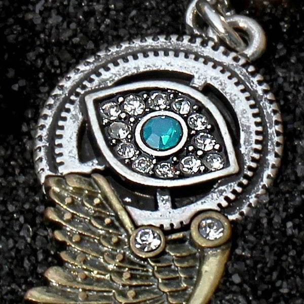 Gemmed Steampunk All Seeing Eye Navel Ring w - Shop Style & More | Fresh Looks, Everyday Deals & Free Shipping