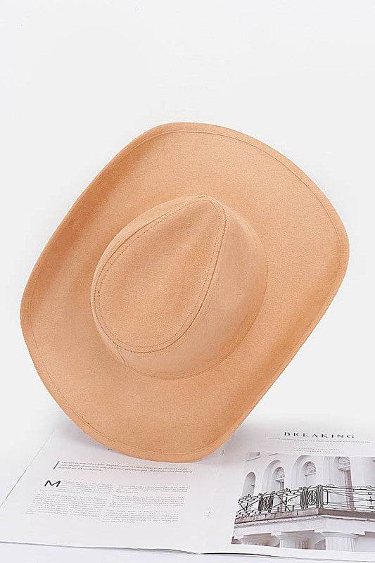 Faux Suede Cowboy Hat - Shop Style & More | Fresh Looks, Everyday Deals & Free Shipping