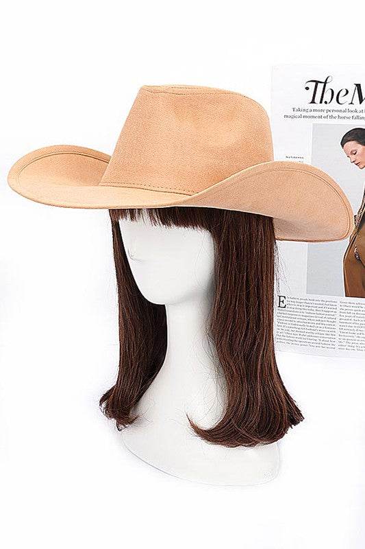 Faux Suede Cowboy Hat - Shop Style & More | Fresh Looks, Everyday Deals & Free Shipping